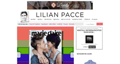Desktop Screenshot of lilianpacce.com.br